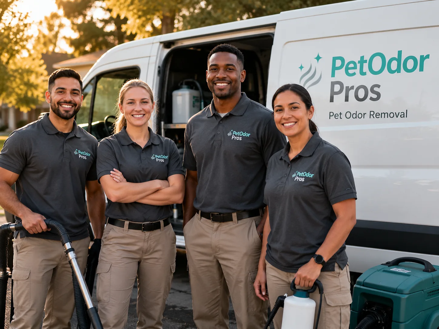 Pet Odor Removal team serving Monterey, IN